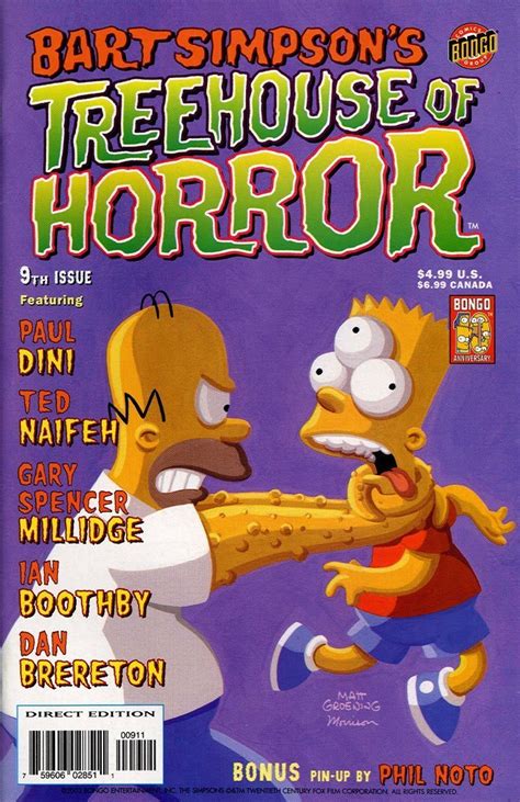 Bart Simpson’s Treehouse of Horror #9 | Gary Spencer Millidge