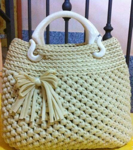 Pin By Lucia Valentini On Borse Straw Bag Bags Crochet