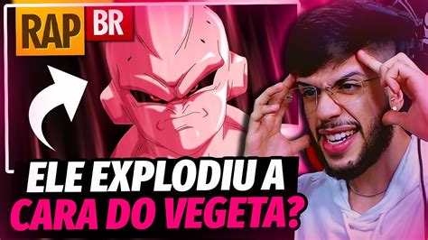 EXPLODIU ELE REACT Rap Do Majin Boo Dragon Ball Z Tauz