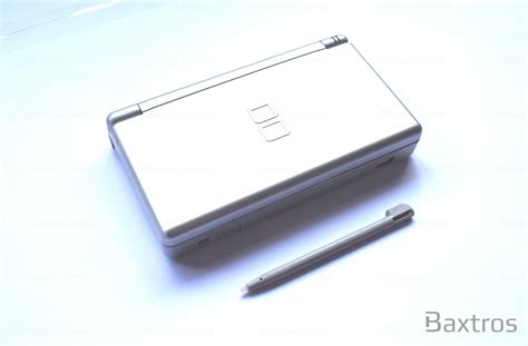 Nintendo DS Lite Silver Handheld Console | Baxtros