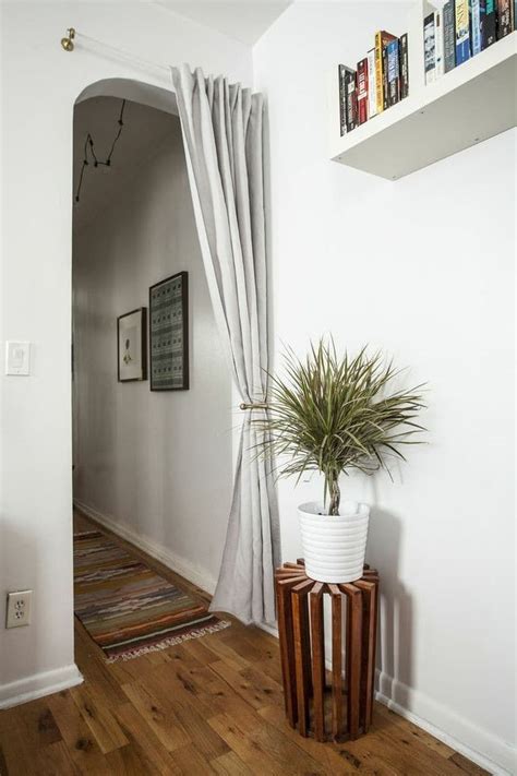 Curtains on Doorways: Creative Concealments - The Inspired Room