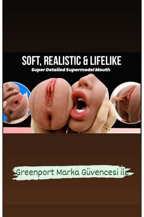 Greenport 3 Işlevli Masürbatör Mastürbasyon Suni Oral Vajina Anal Üçü Bir Arada Sex Erotik Shop