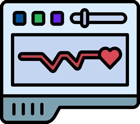 Pacemaker Line Filled Icon Vector Art At Vecteezy