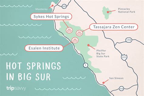 Hot Springs In California Map - Maps For You