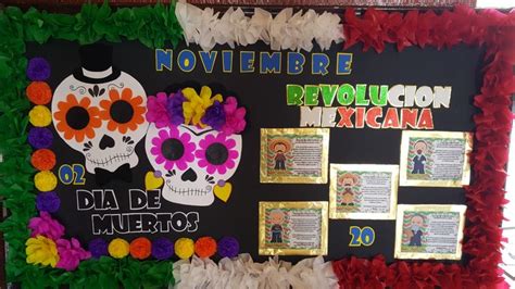 Periódico escolar Periodico mural noviembre Decoraciones de aulas