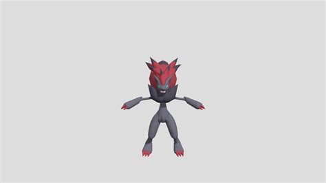 Zoroark Download Free 3d Model By Nguyenlouis32 0279a1c Sketchfab