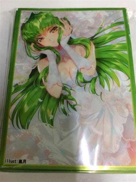 Code Geass Card Sleeve C C Japan Anime Ebay