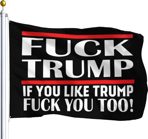 Amazon Generic Vote Garden Flags Fuck Trump If You Like Trump