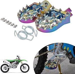 Amazon Jfg Racing Dirt Bike Foot Pegs Enamelling Dirtbike Foot