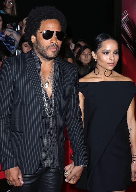 Zoe Lenny Kravitz Father Daughter Relationship