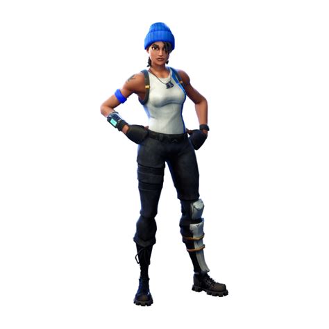 Скин лидера команды Fortnite Blue Персонаж Png Изображения