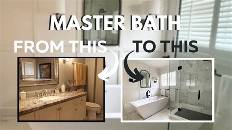 Updating A Master Bath From The 1990s YouTube