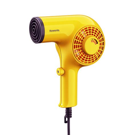 Renderings of the Rowenta EK-55 Hair Dryer, Modelled in Solidworks – AJ Design Studio