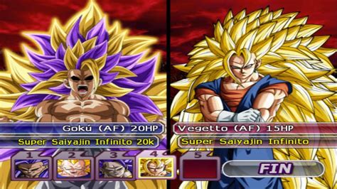 GOKU SSJ INFINITO 20 000 VS TEAM SSJ INFINITO 20 000 DRAGON BALL