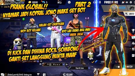 PRANK GLOBAL NYAMAR JADI KOPRAL JONO ZYEi0c YouTube