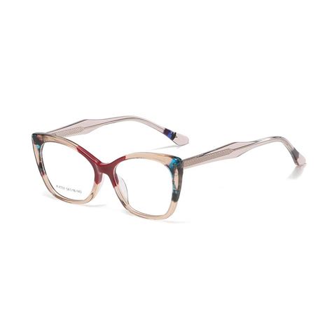 China Gd Europe Style Hot Sale Acetate Lamination Eye Glass Acetate Glasses Spectacles Eyewear