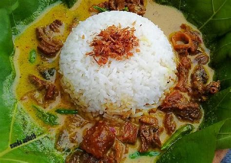 Resep Nasi Gandul Khas Pati Semarang Oleh Nanda Aulia Cookpad