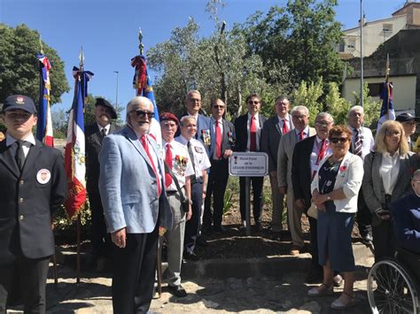 SMLH 66 Inauguration du rond point de la Légion d honneur à Maureillas