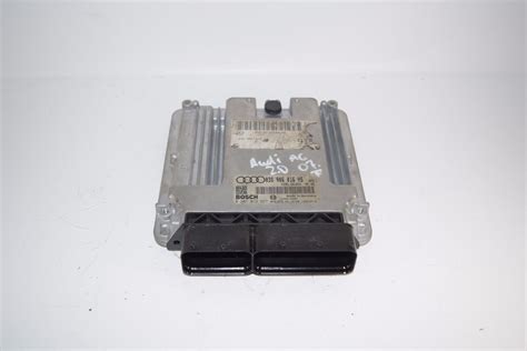 AUDI A6 2 0 2007 TDI BRE ENGINE CONTROL UNIT ECU MANUAL TRANSMISSION