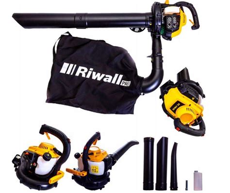Купить Ручной садовый пылесос бензиновый Riwall 4.5 кг воздуходувка с ...