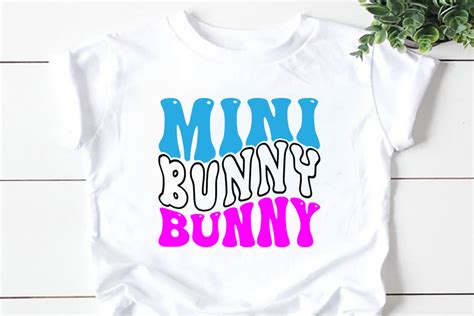 Mini Bunny Retro SVG Graphic By MK Design Store Creative Fabrica