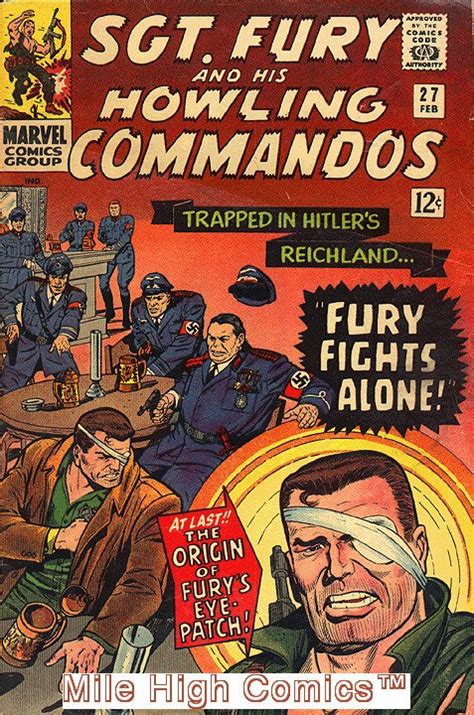 SGT FURY AND HIS HOWLING COMMANDOS 1963 Series 27 Good Comics Book