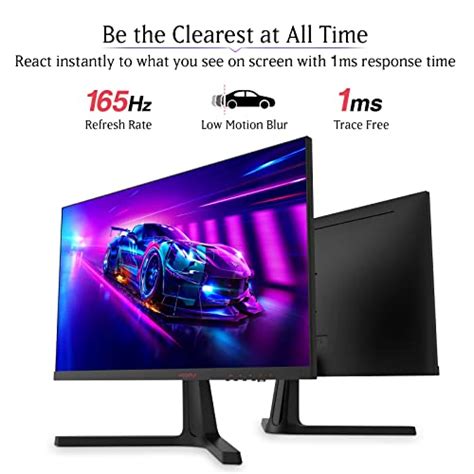 Koorui 24 Inch Computer Monitor Fhd 1080p Gaming Monitor 165hz Va 1ms