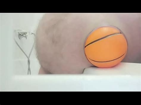 Huge 12cm Wide Soccer Ball Slides Out Of My Ass On Side Of Bath XVIDEOS
