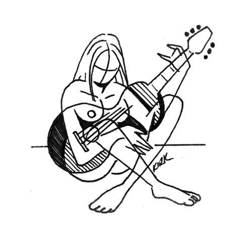 Nude With Guitar Nude T Shirt TeePublic