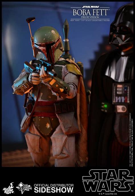 Hot Toys Boba Fett Boba Fett Deluxe Version 6th Scale Fig