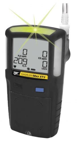 Honeywell BW Max XT II Multi Gas Detector O2 LEL Black