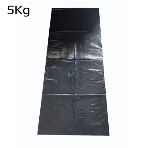 Without Handle Plain 5kg Black Oxo Biodegradable Garbage Bag Size In