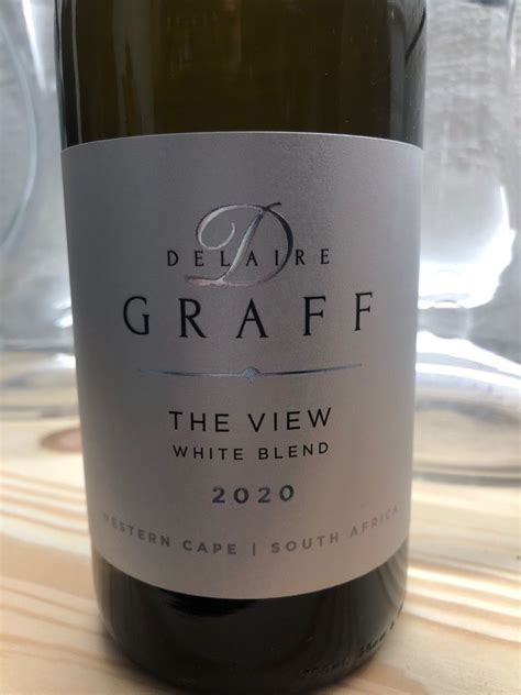 Delaire Graff Chenin Blanc The View South Africa Coastal Region