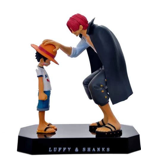 luffy red hair shanks Pirate shanks straw hat classic scene car acc gifts simulation collection ...