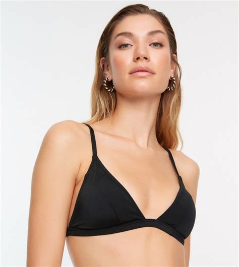 Buy Trendyol Triangle Bikini Top In Black 6thStreet Oman