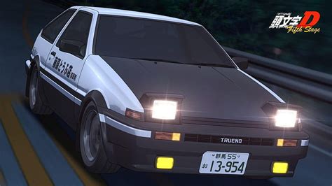 Initial D Ae86 Anime