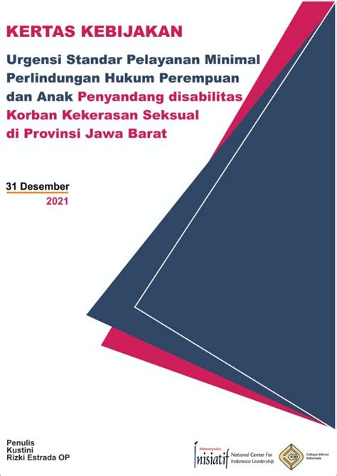 Policy Brief Urgensi Standar Pelayanan Minimal Perlindungan Hukum