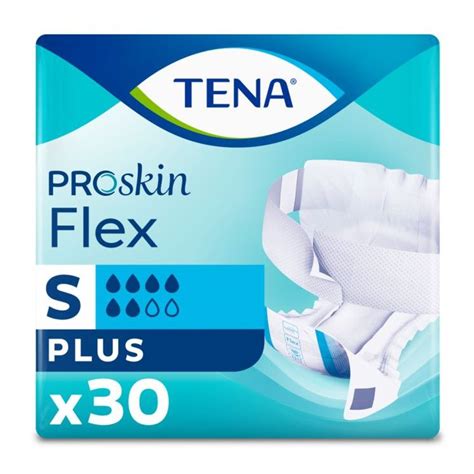 TENA Proskin Flex Plus Slips Small Flexible Protection 30 Pack