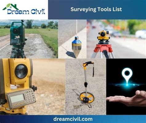 30+ Best Surveying Tools List : With Images & Uses - Dream Civil