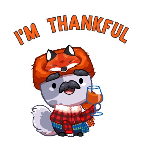 Give Thanks Cat Sticker By Mino Games For Ios Android Giphy