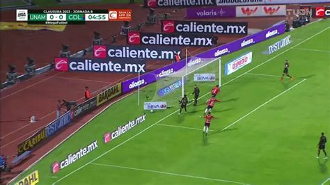 ¡goool Daniel Ríos Anota Para Guadalajara Tudn Liga Mx Tudn