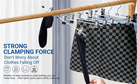 Trouser Hanger Weidmax Pant Hangers Pcs Space Saving Skirt Hangers