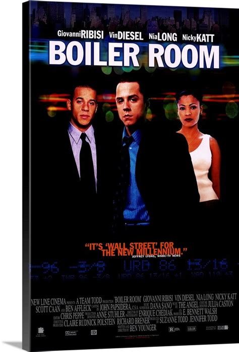 Boiler Room 2000 Vin Diesel Movie Posters New Line Cinema