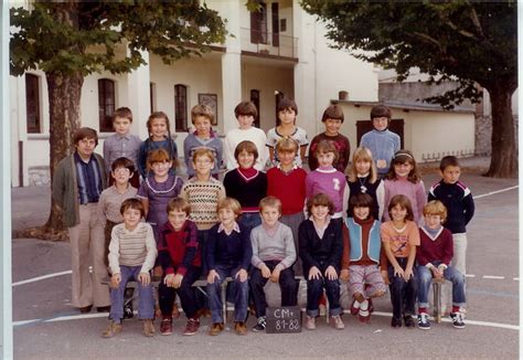 Photo De Classe Cm1 1981 1982 De 1981 Ecole Du Centre La Voulte Sur