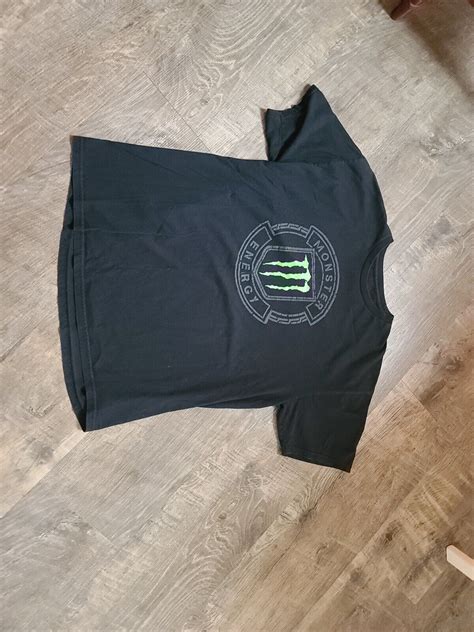 Exclusive Promo Monster Energy drink logo black Shirt… - Gem