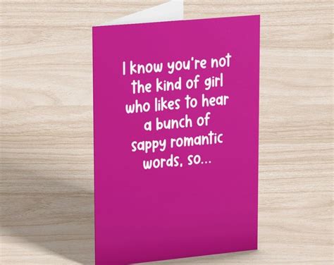 Naughty Valentines Day Card For Wife Sexy Valentines Card For