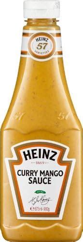 Heinz Curry Mango Sauce 875ml Amazonfr Epicerie