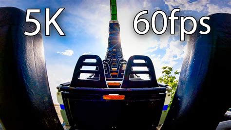 Shock Wave Back Seat On Ride 5K POV 60fps Six Flags Over Texas YouTube