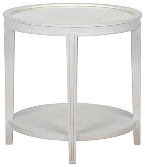 Noir Furniture Qs Imperial Side Table White Wash Gtab Wh