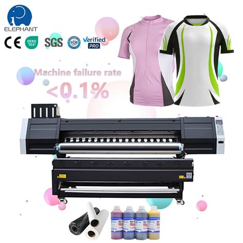 Digital Sublimation Printer Sport Wear Textile Printing Machine I